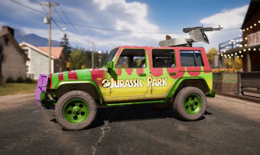 Jurassic Park car v.2.1 [updated]