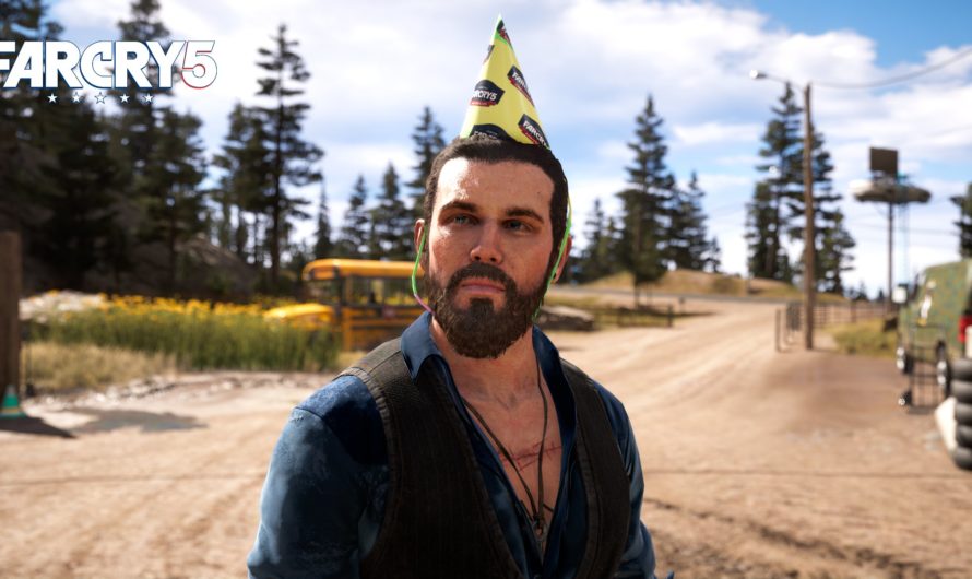Far Cry 5 5th anniversary party hats (for deputy)