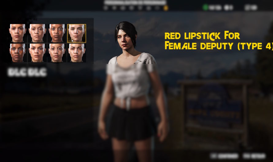 Lipstick for female deputy (type 4)